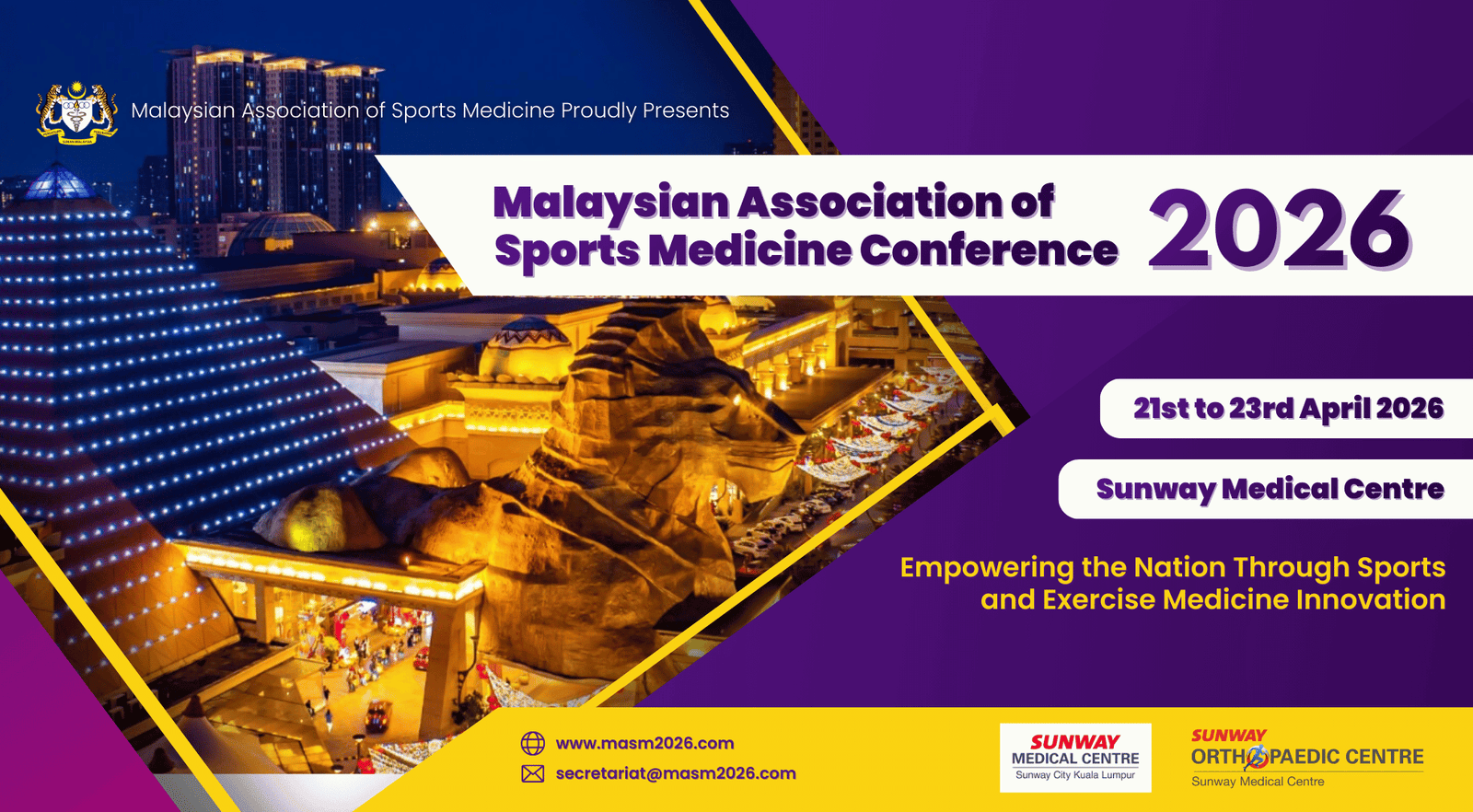 Malaysian Association of Sports Medicine (MASM 2026)