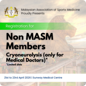 Malaysian Association of Sports Medicine (MASM 2026) Registration