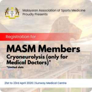 Malaysian Association of Sports Medicine (MASM 2026) Registration