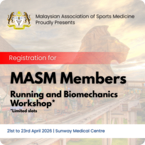 Malaysian Association of Sports Medicine (MASM 2026) Registration