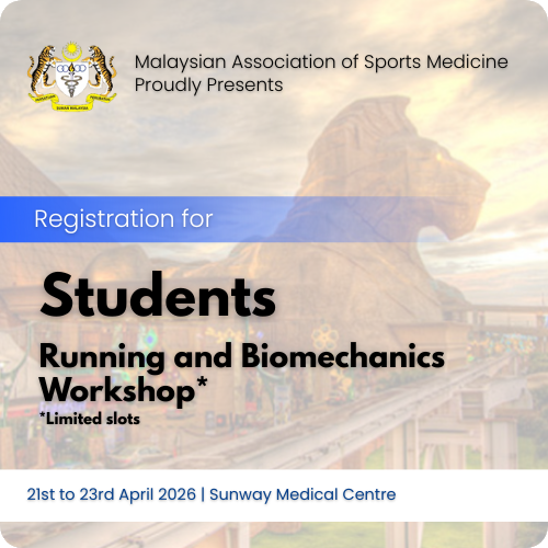 Malaysian Association of Sports Medicine (MASM 2026) Registration