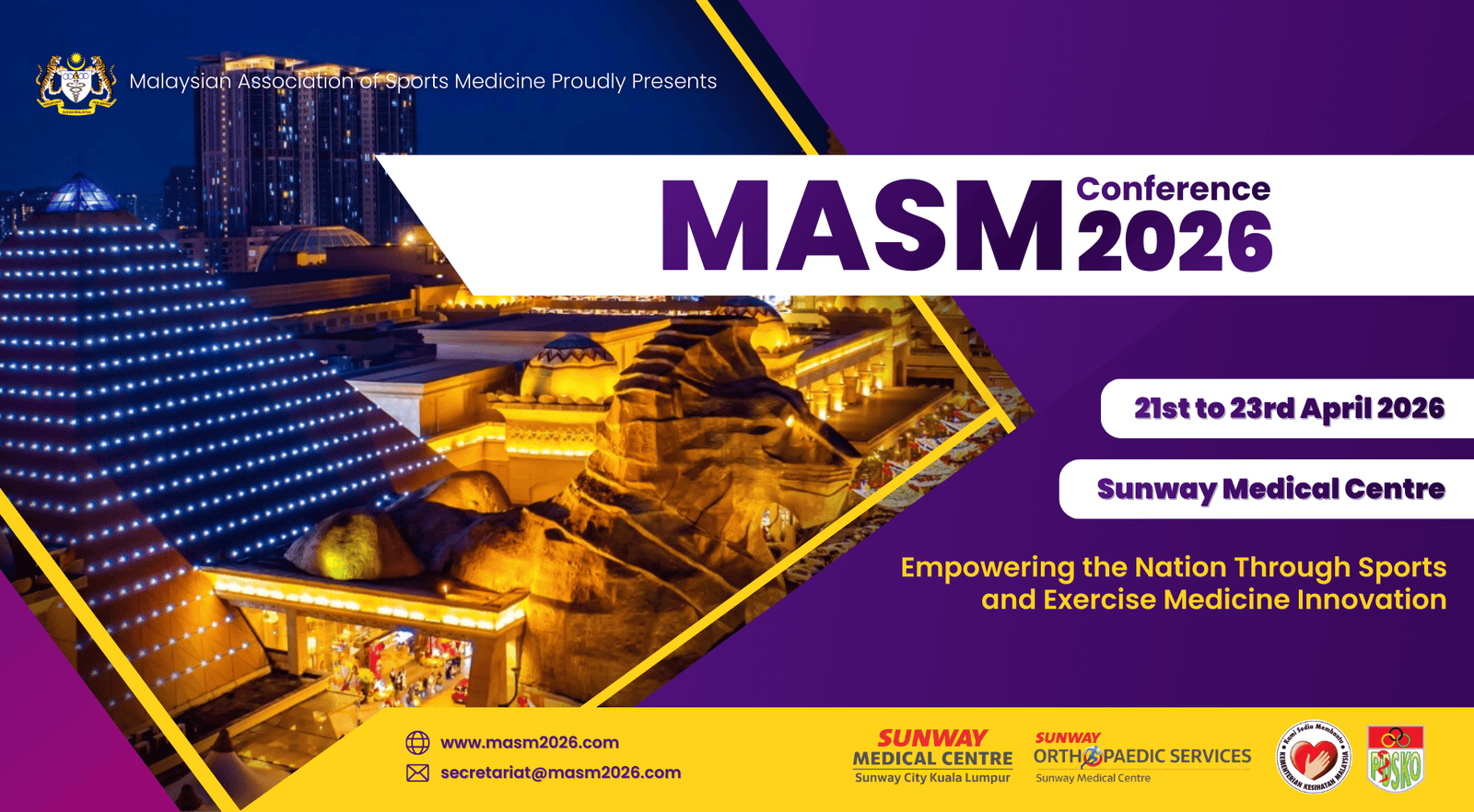 Malaysian Association of Sports Medicine (MASM 2026)